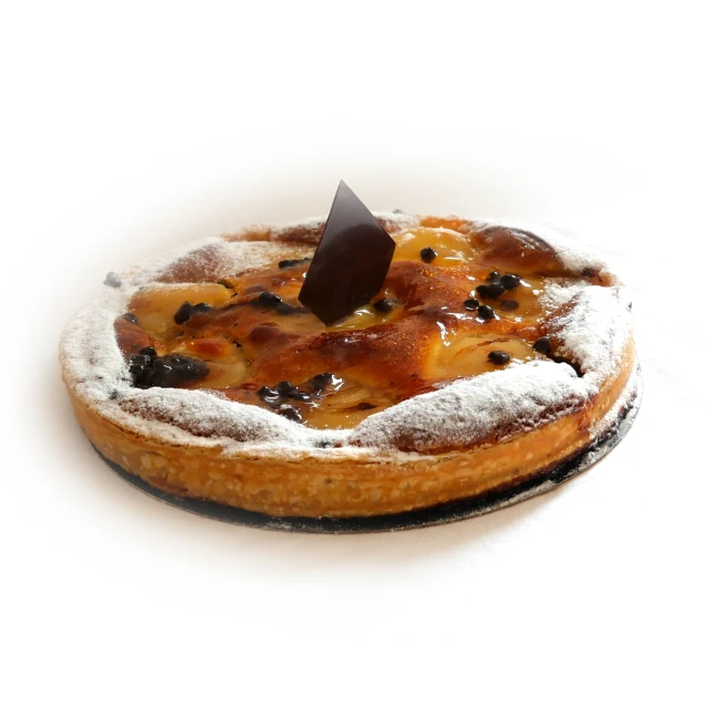 Tarte aux poires et chocolat
